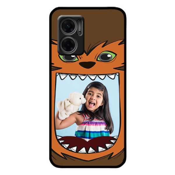 Xiaomi Redmi 11 Prime 5G Photo Printing on Glass Case - Owl Monster Back Case Design Xiaomi Redmi 11 Prime 5G Photo Printing on Glass Case - Owl Monster Back Case Design