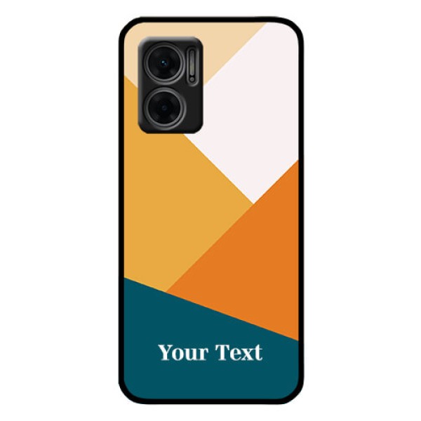 Xiaomi Redmi 11 Prime 5G Personalized Glass Phone Case - Stacked Multi-colour Design Xiaomi Redmi 11 Prime 5G Personalized Glass Phone Case - Stacked Multi-colour Design