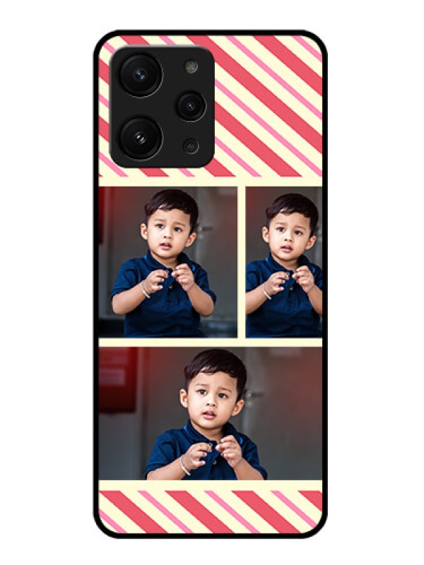 Custom Xiaomi Redmi 12 4G Personalized Glass Phone Case - Picture Upload Mobile Case Design