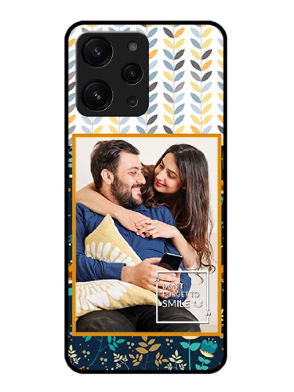 Custom Xiaomi Redmi 12 4G Custom Glass Mobile Case - Pattern Design