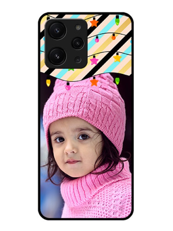 Custom Xiaomi Redmi 12 4G Custom Glass Mobile Case - Lights Hanging Design