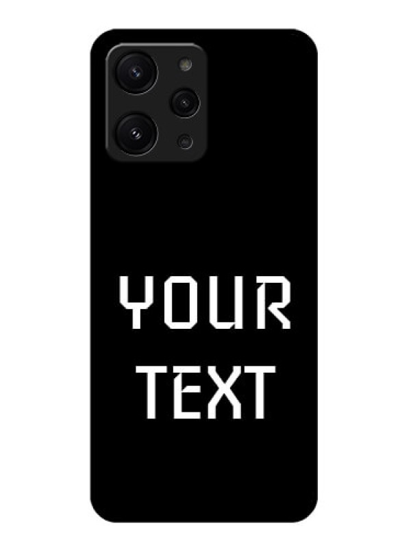 Custom Xiaomi Redmi 12 4G Your Name on Glass Phone Case