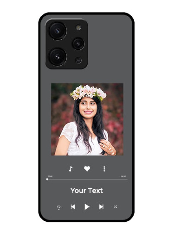 Custom Xiaomi Redmi 12 4G Custom Glass Mobile Case - Play The Music Design