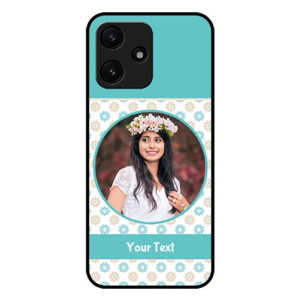 Xiaomi Redmi 12 5G Custom Glass Mobile Case - Beautiful Flowers Design Xiaomi Redmi 12 5G Custom Glass Mobile Case - Beautiful Flowers Design