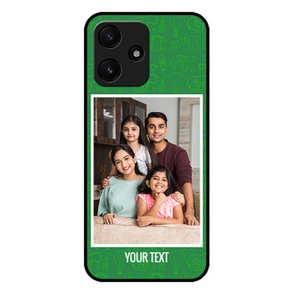 Xiaomi Redmi 12 5G Personalized Glass Phone Case - Picture Upload Design Xiaomi Redmi 12 5G Personalized Glass Phone Case - Picture Upload Design