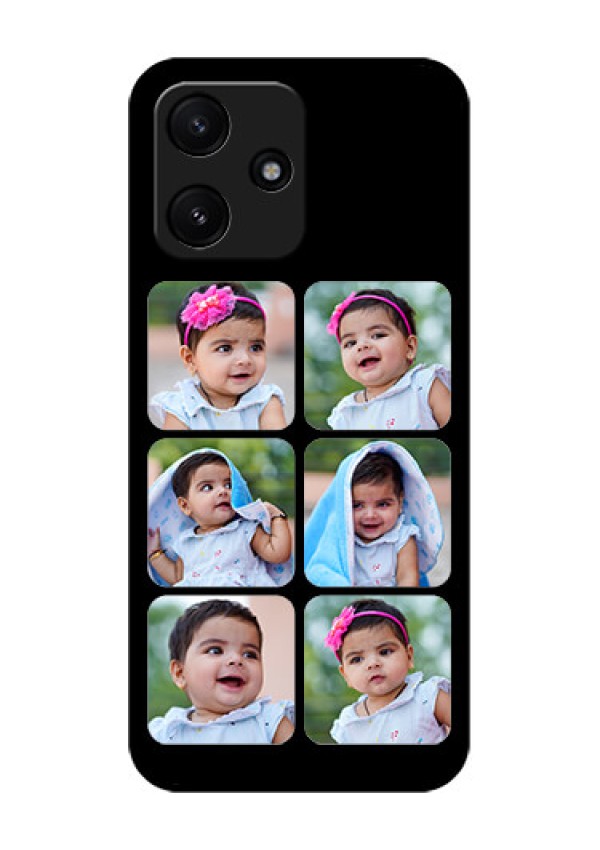 Xiaomi Redmi 12 5G Photo Printing on Glass Case - Multiple Pictures Design