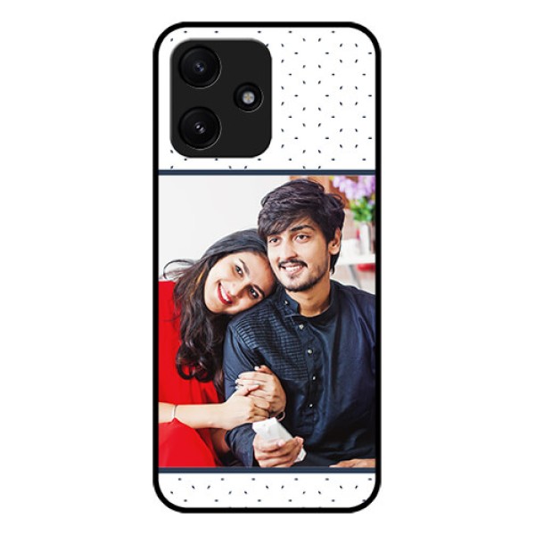 Xiaomi Redmi 12 5G Personalized Glass Phone Case - Premium Dot Design