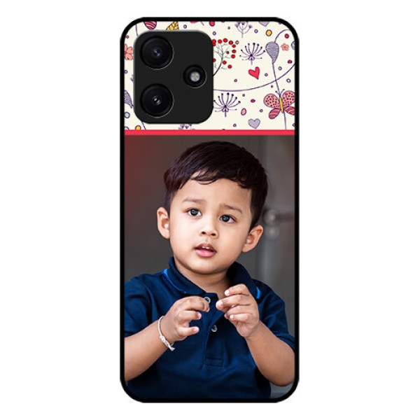 Xiaomi Redmi 12 5G Custom Glass Mobile Case - Premium Floral Design Xiaomi Redmi 12 5G Custom Glass Mobile Case - Premium Floral Design
