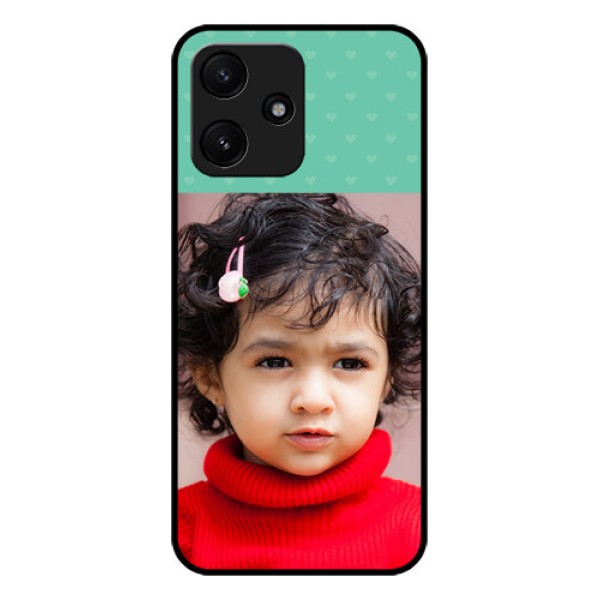 Xiaomi Redmi 12 5G Custom Glass Phone Case - Lovers Picture Design Xiaomi Redmi 12 5G Custom Glass Phone Case - Lovers Picture Design