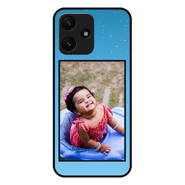 Xiaomi Redmi 12 5G Custom Glass Mobile Case - Wave Pattern Colorful Design Xiaomi Redmi 12 5G Custom Glass Mobile Case - Wave Pattern Colorful Design
