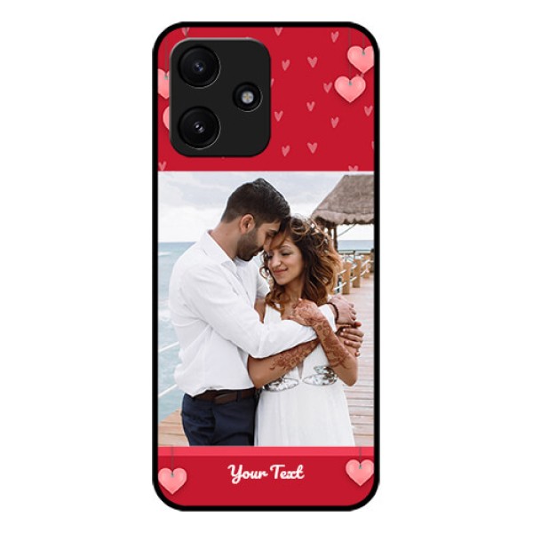Xiaomi Redmi 12 5G Custom Glass Phone Case - Valentines Day Design