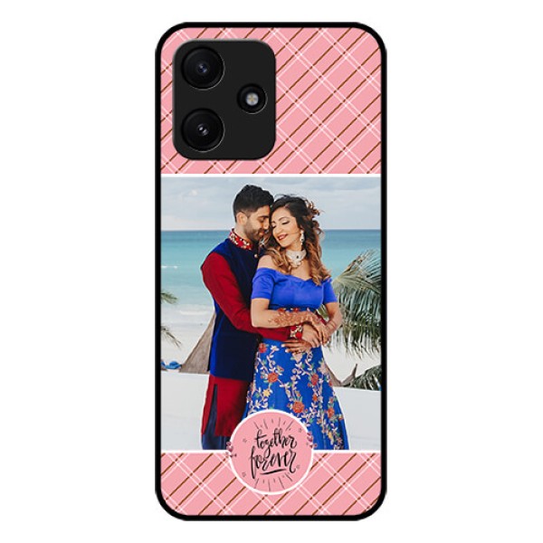 Xiaomi Redmi 12 5G Personalized Glass Phone Case - Together Forever Design