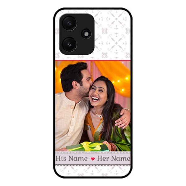 Xiaomi Redmi 12 5G Custom Glass Mobile Case - with Photo and Ethnic Design Xiaomi Redmi 12 5G Custom Glass Mobile Case - with Photo and Ethnic Design