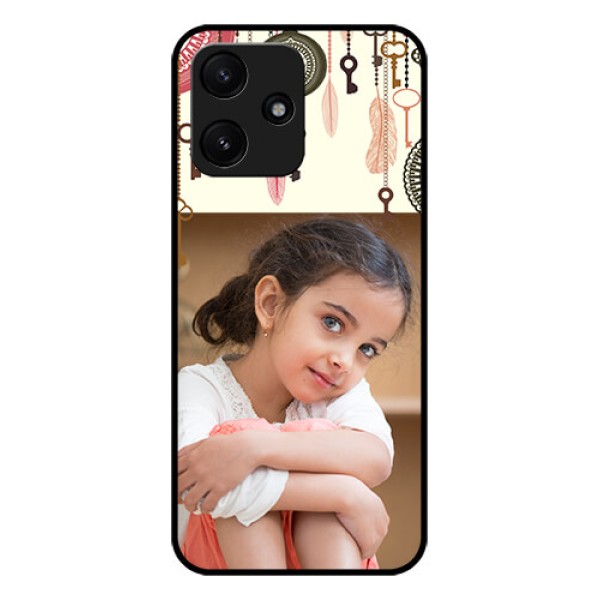 Xiaomi Redmi 12 5G Custom Glass Mobile Case - Boho Style Design Xiaomi Redmi 12 5G Custom Glass Mobile Case - Boho Style Design