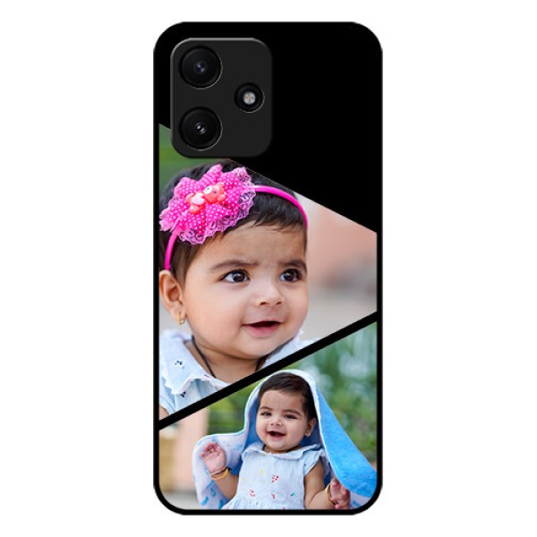 Xiaomi Redmi 12 5G Custom Glass Phone Case - Semi Cut Design