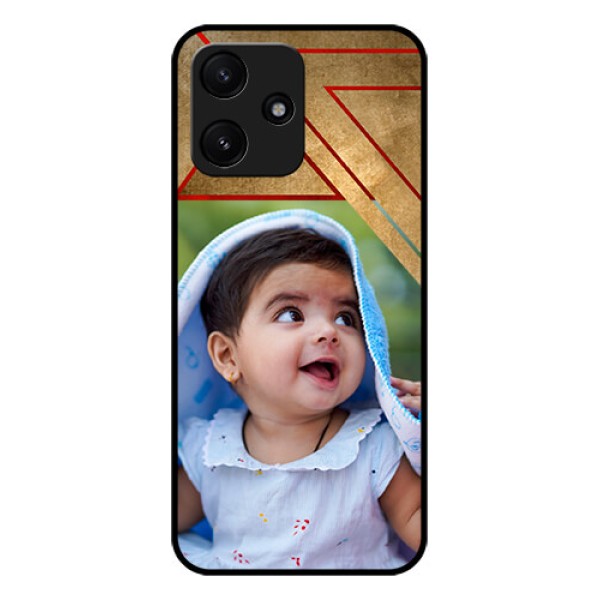 Xiaomi Redmi 12 5G Personalized Glass Phone Case - Gradient Abstract Texture Design Xiaomi Redmi 12 5G Personalized Glass Phone Case - Gradient Abstract Texture Design