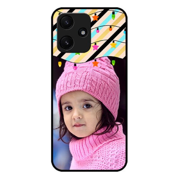 Xiaomi Redmi 12 5G Custom Glass Mobile Case - Lights Hanging Design