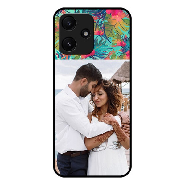 Xiaomi Redmi 12 5G Photo Printing on Glass Case - Watercolor Floral Design Xiaomi Redmi 12 5G Photo Printing on Glass Case - Watercolor Floral Design
