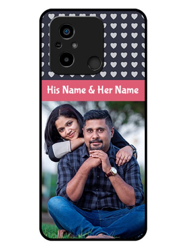 Custom Xiaomi Redmi 12C Custom Glass Mobile Case - Love Symbols Design