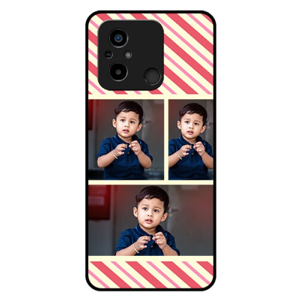 Xiaomi Redmi 12C Personalized Glass Phone Case - Picture Upload Mobile Case Design Xiaomi Redmi 12C Personalized Glass Phone Case - Picture Upload Mobile Case Design