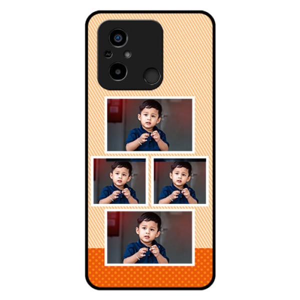 Xiaomi Redmi 12C Photo Printing on Glass Case - Bulk Photos Upload Design Xiaomi Redmi 12C Photo Printing on Glass Case - Bulk Photos Upload Design