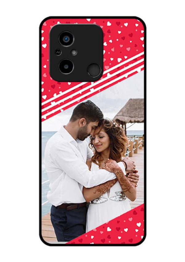 Xiaomi Redmi 12C Custom Glass Mobile Case - Valentines Gift Design