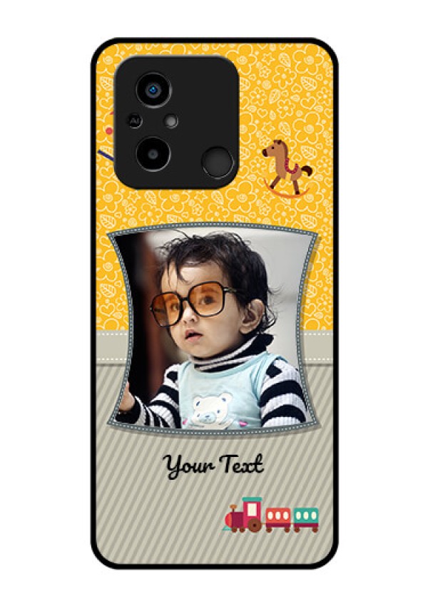 Xiaomi Redmi 12C Personalized Glass Phone Case - Baby Picture Upload Design
