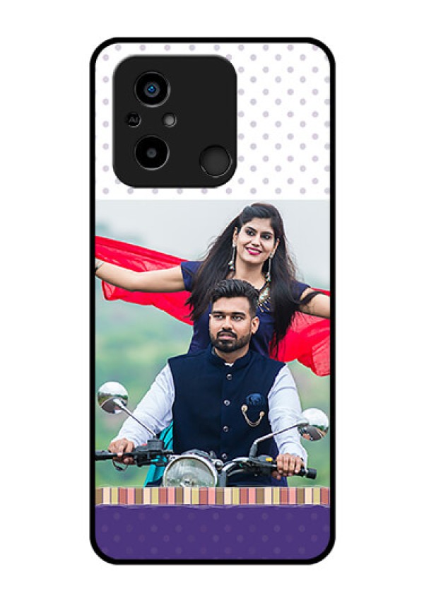 Xiaomi Redmi 12C Photo Printing on Glass Case - Cute Family Design