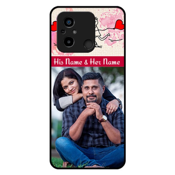 Xiaomi Redmi 12C Photo Printing on Glass Case - You and Me Case Design Xiaomi Redmi 12C Photo Printing on Glass Case - You and Me Case Design