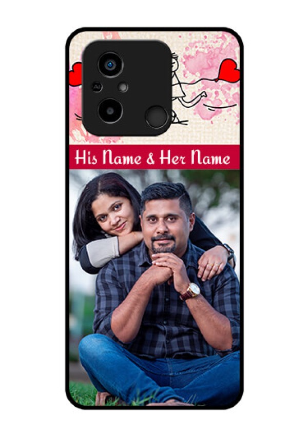 Xiaomi Redmi 12C Photo Printing on Glass Case - You and Me Case Design