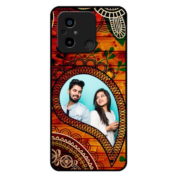 Xiaomi Redmi 12C Personalized Glass Phone Case - Abstract Colorful Design