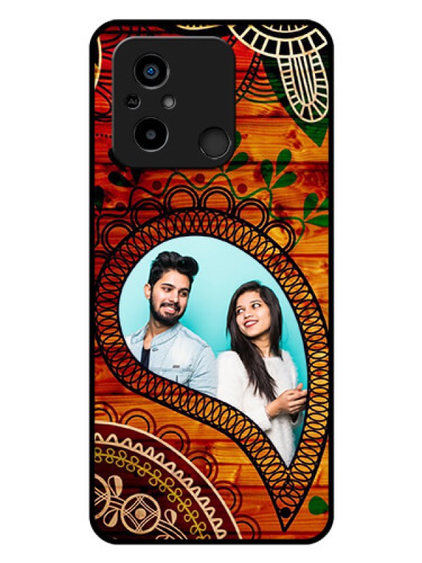 Custom Xiaomi Redmi 12C Personalized Glass Phone Case - Abstract Colorful Design