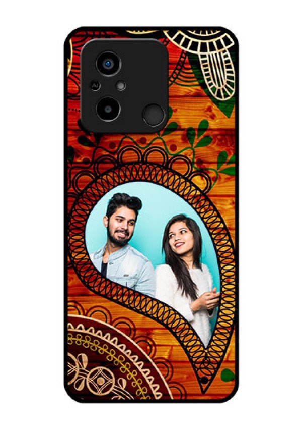 Xiaomi Redmi 12C Personalized Glass Phone Case - Abstract Colorful Design
