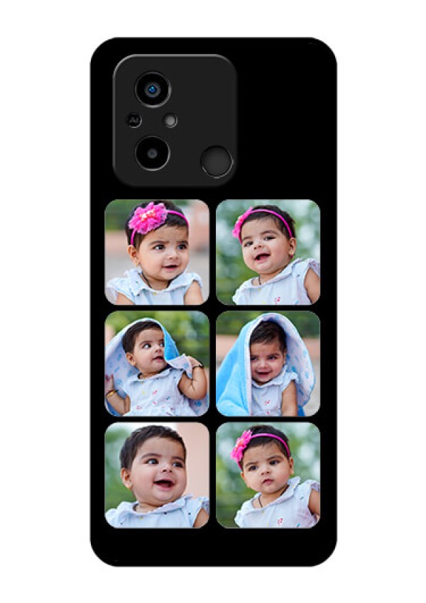 Xiaomi Redmi 12C Photo Printing on Glass Case - Multiple Pictures Design