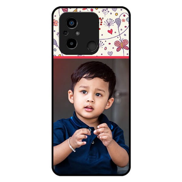Xiaomi Redmi 12C Custom Glass Mobile Case - Premium Floral Design Xiaomi Redmi 12C Custom Glass Mobile Case - Premium Floral Design