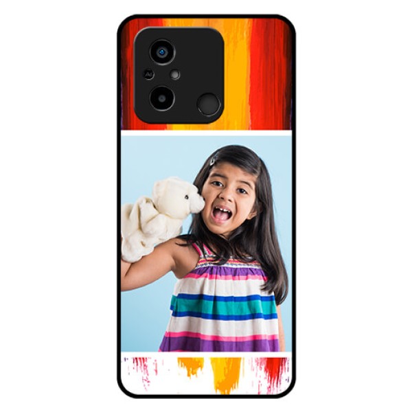 Xiaomi Redmi 12C Personalized Glass Phone Case - Multi Color Design