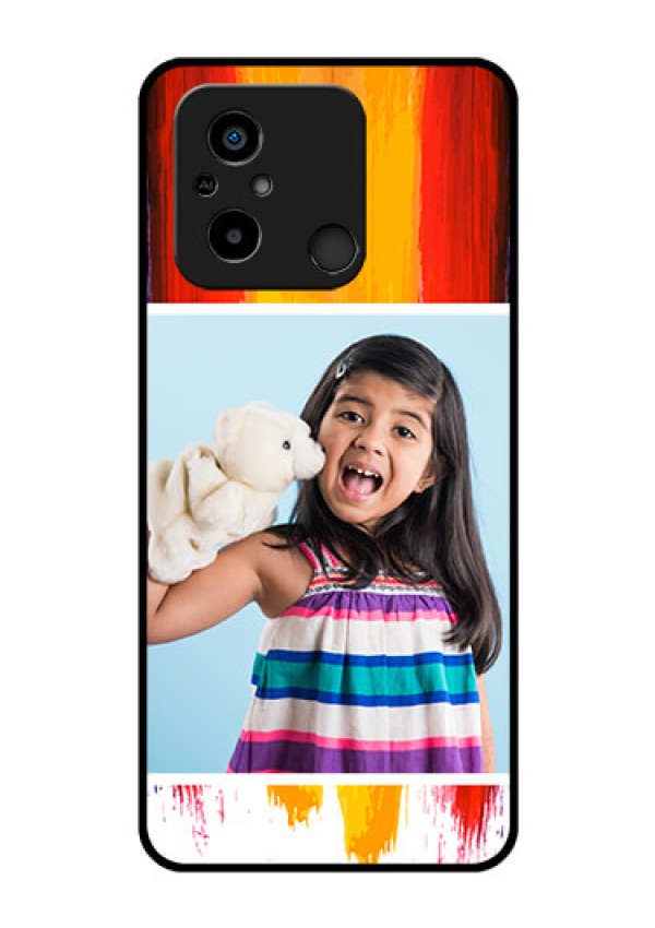 Xiaomi Redmi 12C Personalized Glass Phone Case - Multi Color Design
