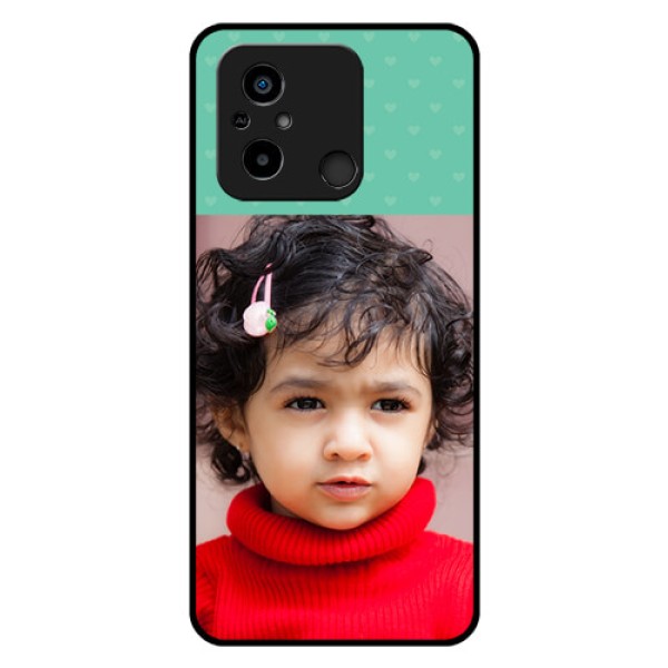 Xiaomi Redmi 12C Custom Glass Phone Case - Lovers Picture Design Xiaomi Redmi 12C Custom Glass Phone Case - Lovers Picture Design