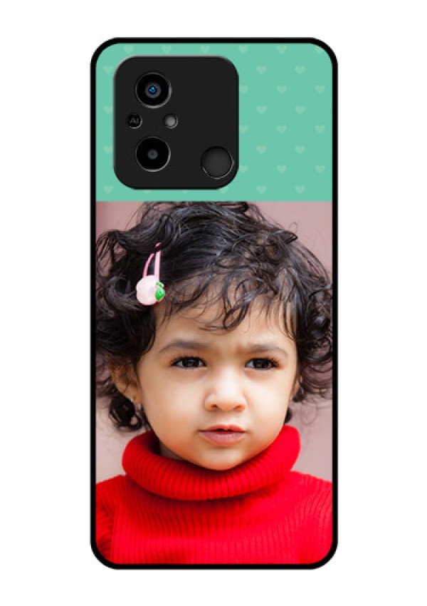 Xiaomi Redmi 12C Custom Glass Phone Case - Lovers Picture Design