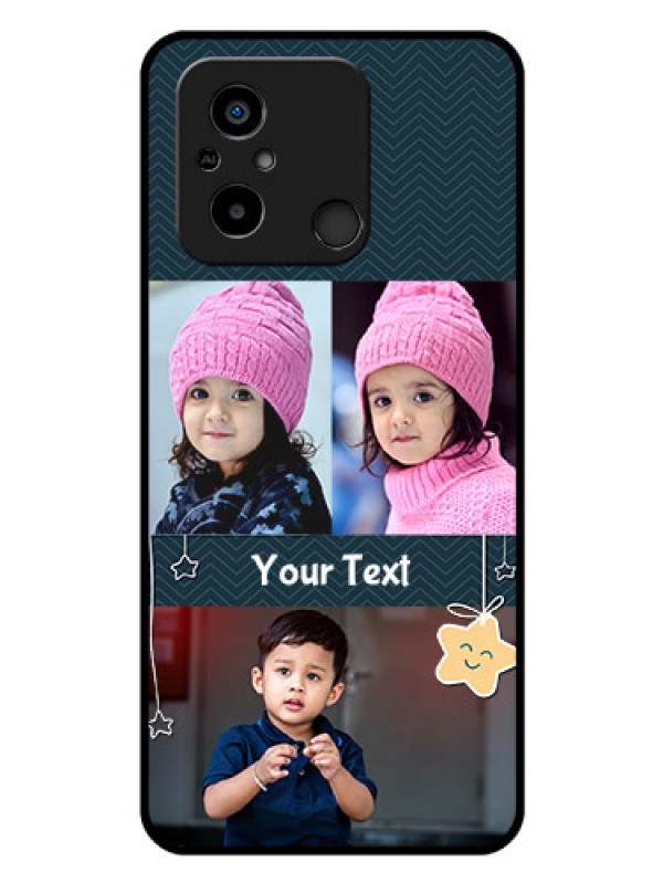 Custom Xiaomi Redmi 12C Custom Glass Mobile Case - Hanging Stars Design