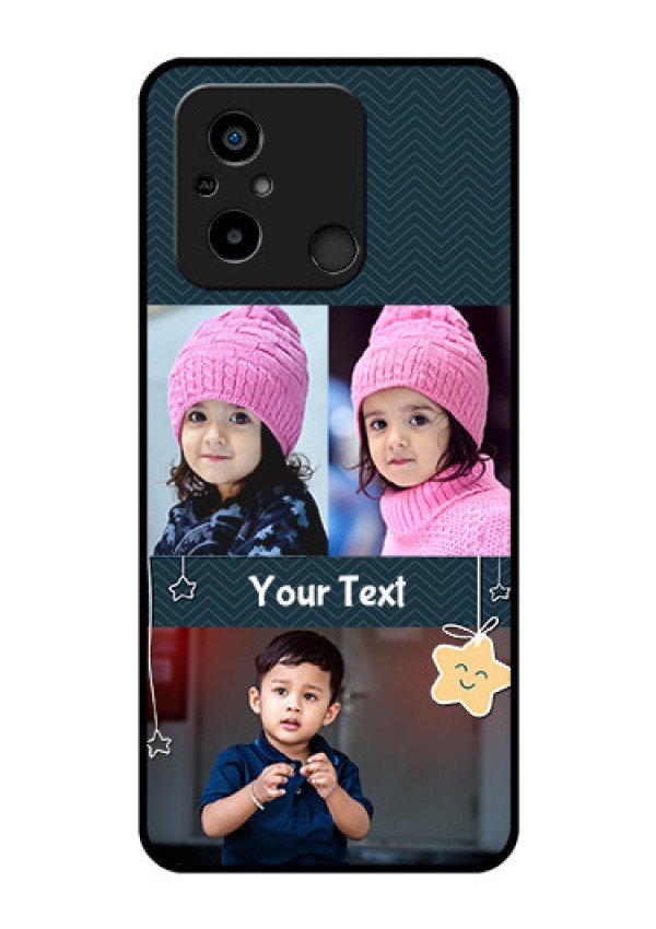 Xiaomi Redmi 12C Custom Glass Mobile Case - Hanging Stars Design