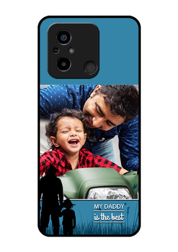 Xiaomi Redmi 12C Custom Glass Mobile Case - Best dad design