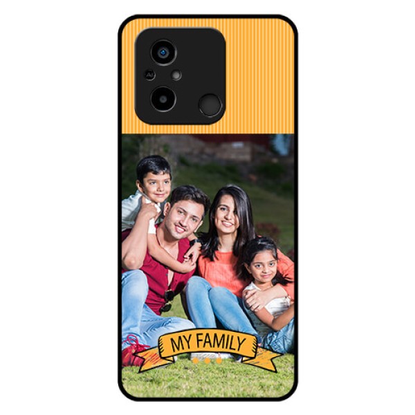 Xiaomi Redmi 12C Custom Glass Phone Case - My Family Design