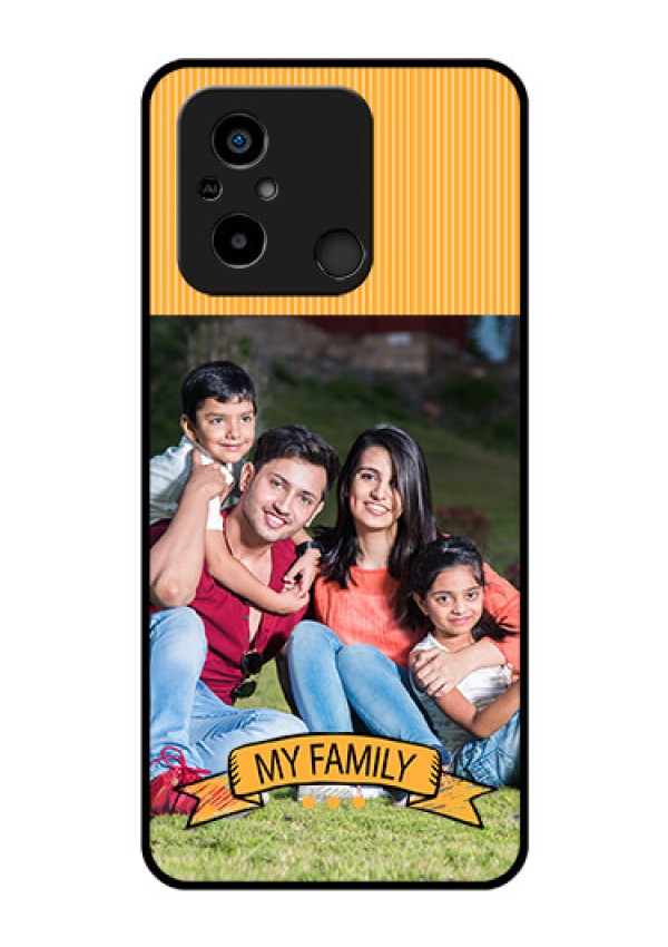 Xiaomi Redmi 12C Custom Glass Phone Case - My Family Design