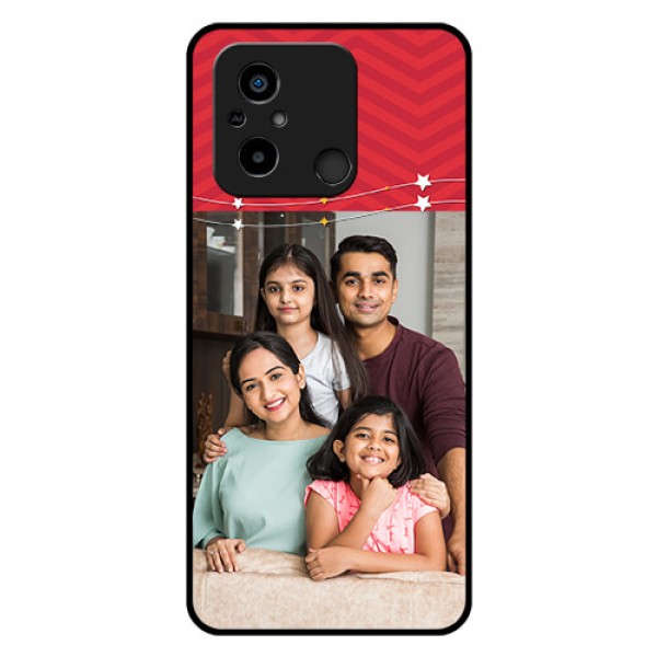 Xiaomi Redmi 12C Personalized Glass Phone Case - Happy Family Design Xiaomi Redmi 12C Personalized Glass Phone Case - Happy Family Design