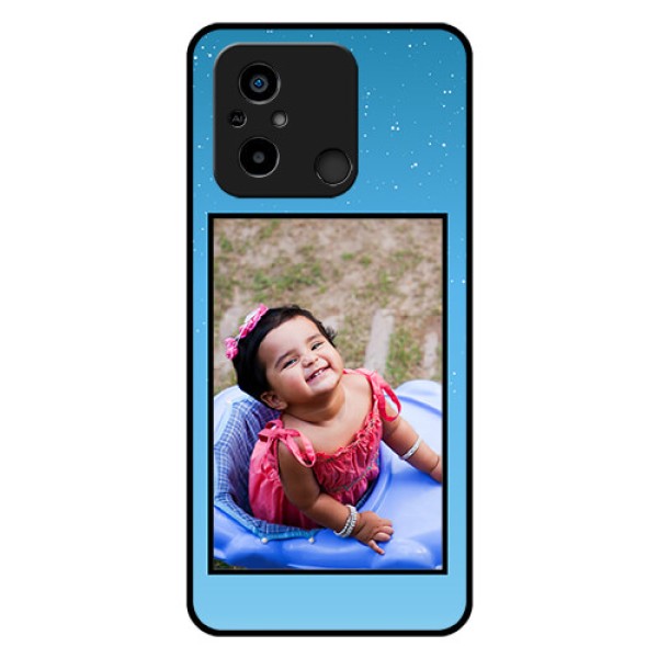 Xiaomi Redmi 12C Custom Glass Mobile Case - Wave Pattern Colorful Design Xiaomi Redmi 12C Custom Glass Mobile Case - Wave Pattern Colorful Design