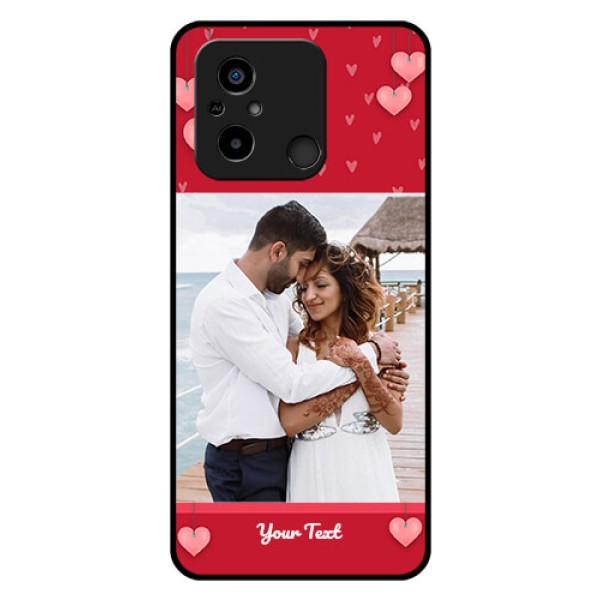 Xiaomi Redmi 12C Custom Glass Phone Case - Valentines Day Design