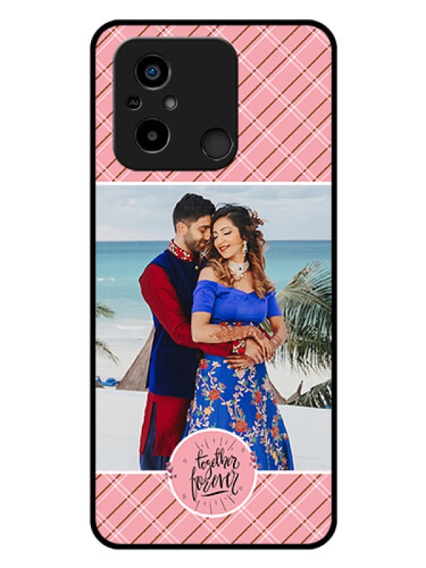 Custom Xiaomi Redmi 12C Personalized Glass Phone Case - Together Forever Design