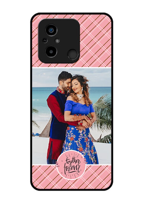 Xiaomi Redmi 12C Personalized Glass Phone Case - Together Forever Design
