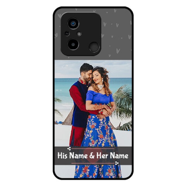 Xiaomi Redmi 12C Custom Glass Mobile Case - Buy Love Design with Photo Online Xiaomi Redmi 12C Custom Glass Mobile Case - Buy Love Design with Photo Online